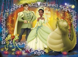 PUZZLE 104 PZAS THE PRINCESS AND THE FROG
