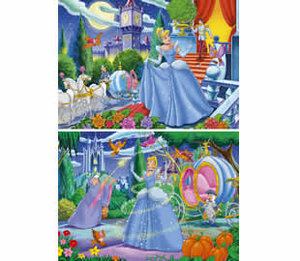 PUZZLE 2X20 PZAS WD CENERENTOLA