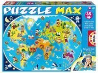 PUZZLE EDUCA 35 PZAS MI PRIMER MAPAMUNDI