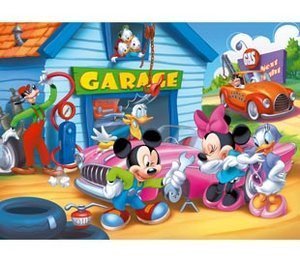 PUZZLE 104 PZAS MICKEY TOON TOWN EL GARAJE