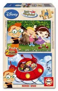 PUZZLE EDUCA 2X16 PZAS SUPERPUZZLE LITTLE EINSTEINS