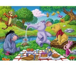 Portada de PUZZLE 60 PZAS MAXI WINNIE THE POOH PIC NIC