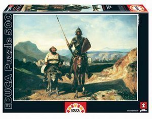 PUZZLE EDUCA 500 PZAS EL QUIJOTE