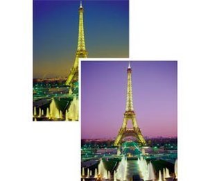 PUZZLE 1000 PZAS FLUORESCENTE TOUR EIFFEL