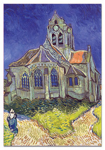 PUZZLE 1500 PZAS LA IGLESIA DE AUVERS-SUR-OISE, V. VAN GOGH