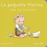 El pequeo Edu. La pequea Marina ama a los animales