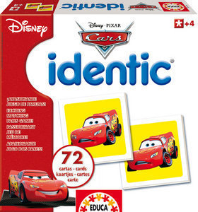JUEGO EDUCA IDENTIC CARS 72 CARTAS