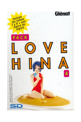 PACK LOVE HINA # 4 (LOVE HINA N 7 y 8 + MUECO).