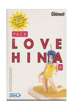 PACK LOVE HINA # 6 (LOVE HINA N 11 y 12 + MUECO).