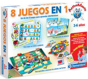 JUEGO KIT 8 JUEGOS EN 1