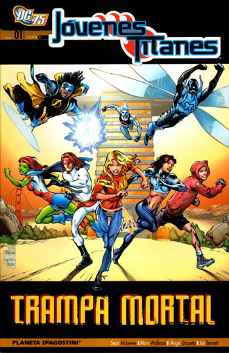 J�VENES TITANES (Tomo) # 1: TRAMPA MORTAL