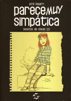 PARECE MUY SIMPATICA. bocetos de chicas