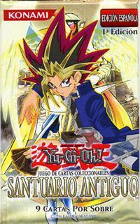 SOBRE DE 9 CARTAS: YU-GI-OH! - SANTUARIO ANTIGUO