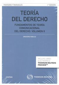 Teoria Del Derecho Vol Ii 1ed Fundamentos Teoria Comunicac