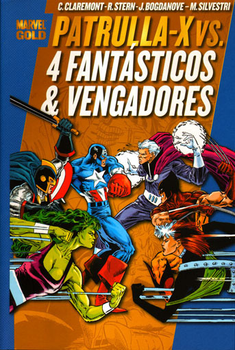 Marvel Gold: PATRULLA-X VS 4 FANTASTICOS & VENGADORES