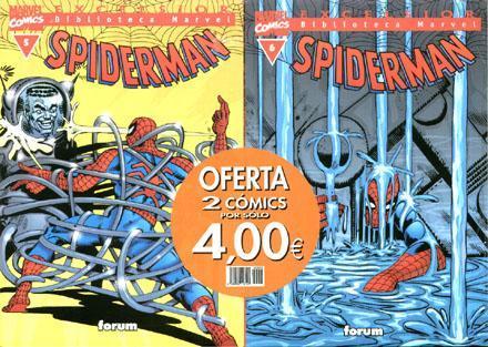 BIBLIOTECA MARVEL: SPIDERMAN # 05 + BIBLIOTECA MARVEL: SPIDERMAN # 06