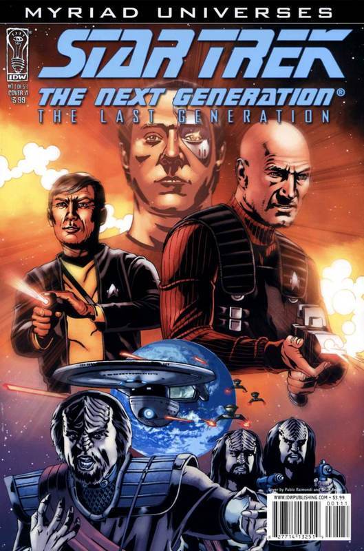 Comics USA: STAR TREK THE NEXT GENERATION: THE LAST GENERATION