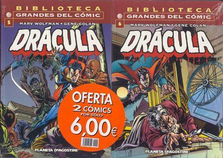 BIBLIOTECA GRANDES DEL CMIC: DRCULA #05 + BIBLIOTECA GRANDES DEL CMIC: DRCULA #06