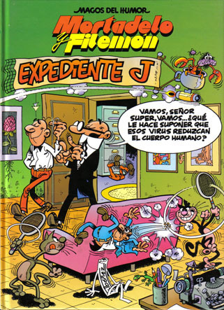 MAGOS DEL HUMOR #068 MORTADELO Y FILEMON: Expediente J