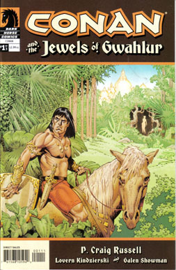 Comics USA: CONAN AND THE JEWELS OF GWAHLUR # 1 (of 3)