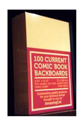 COMIC BOOK CARDBOARDS CURRENT - CARTONES PARA COMICS (100)