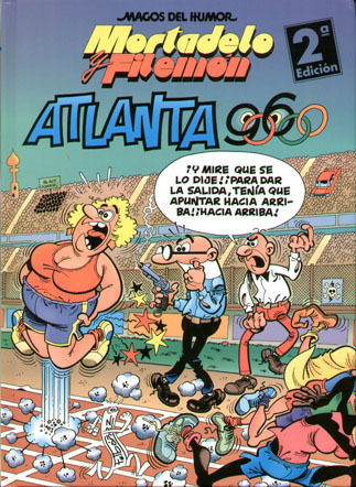 Portada de MAGOS DEL HUMOR #066 MORTADELO Y FILEMON: Atlanta 96