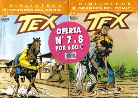 BIBLIOTECA GRANDES DEL CMIC: TEX #07 + 08