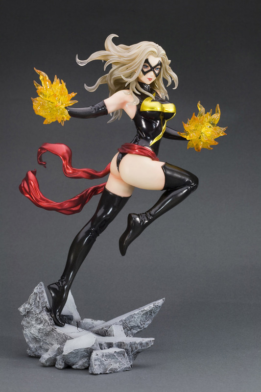 Marvel Comics PVC estatua 1/7 Ms. Marvel Bishoujo 27 cm