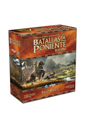 Cancin de Hielo y Fuego: BATALLAS DE PONIENTE - JUEGO DE TABLERO