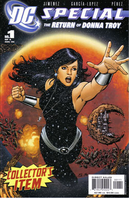 Comics USA: DC SPECIAL: THE RETURN OF DONNA TROY # 1 (of 4)
