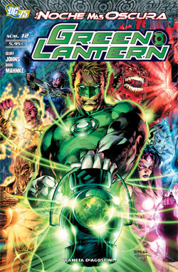 Green Lantern # 12. LA NOCHE MS OSCURA