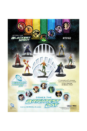 DC HEROCLIX: BRIGHTEST DAY - ACTION PACK (7 figuras)
