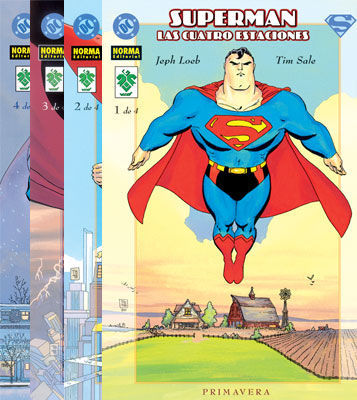 PACK SUPERMAN LAS CUATRO ESTACIONES