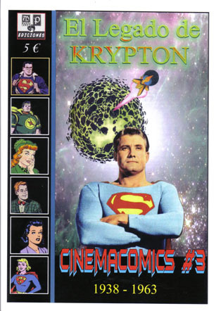 Portada de CINEMACOMICS # 3: EL LEGADO DE KRYPTON