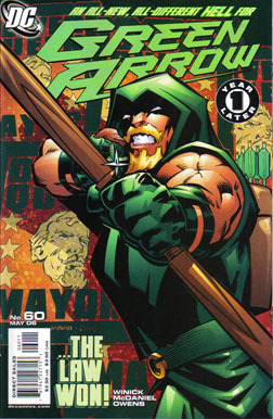 Comics USA: GREEN ARROW # 60: ONE YEAR LATER