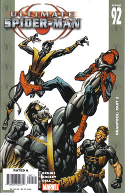Comics USA: ULTIMATE SPIDER-MAN # 92