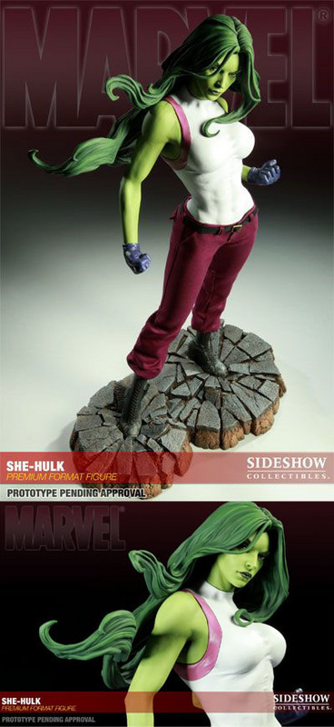 MARVEL ESTATUA PREMIUM FORMAT 1/4 SHE-HULK 52 CM
