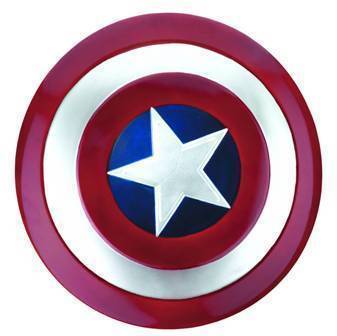 CAPTAIN AMERICA MOVIE ADULT SHIELD - ESCUDO DEL CAPIT�N AMERICA - PVC - 60 cms