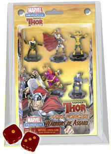 MARVEL HEROCLIX - HAMMER OF THOR FAST FORCES 6-PACK