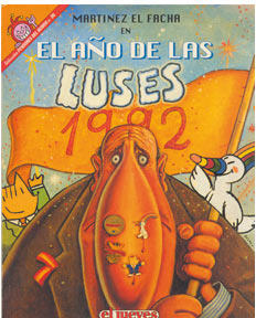 PENDONES # 096 EL AO DE LAS LUSES (FACHA)