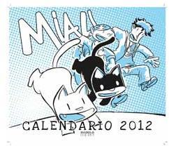 CALENDARIO DE PARED MIAU # 2012