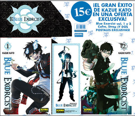 PACK BLUE EXORCIST 1 y 2