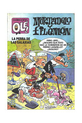OLE MORTADELO 18 LA PERRA DE LAS GALAXIAS