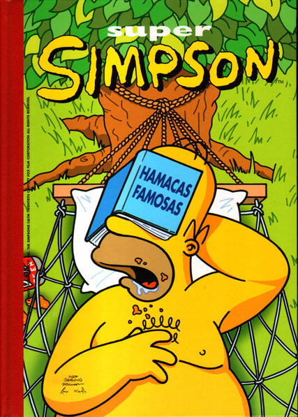 SUPER SIMPSON # 15. Hamacas Famosas
