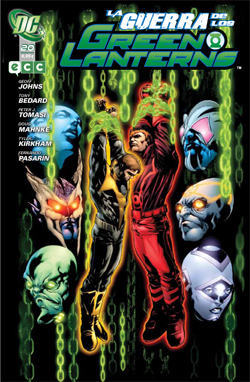 Green Lantern # 20. La guerra de los Green Lanterns