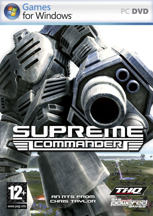 Portada de SUPREME COMMANDER PC