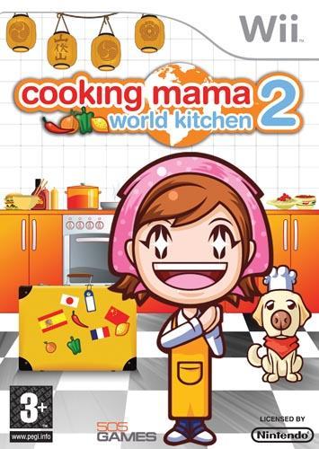 Portada de COOKING MAMA 2: WORLD KITCHEN (Videojuego Wii)