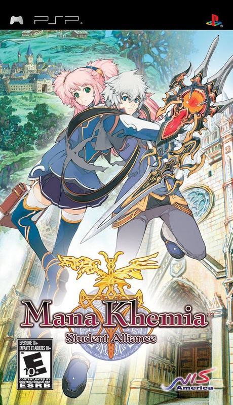 Portada de Mana Khemia: Student Alliance (PSP)