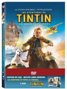 TINTIN: EL SECRETO DEL UNICORNIO DIGIBOOK DVD