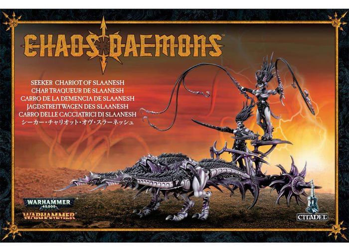 Portada de CARRO DE LA DEMENCIA DE SLAANESH